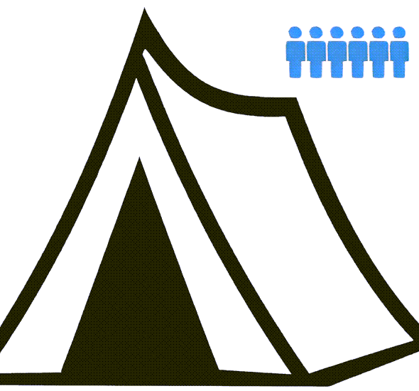 Camping Tent Pitch (up to 6 Persons) - Belgian F1 Grand Prix