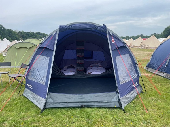 2-3 Adult Standard Tent Option - Belgian F1 Grand Prix