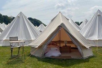 1 person glamping tent